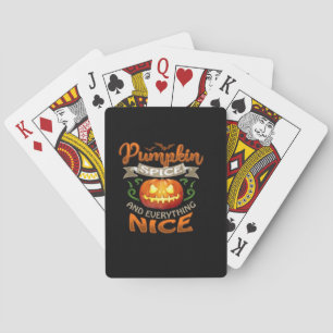 Jeu De Cartes Halloween épices Citrouilles Tout Nice Jack-O'-La