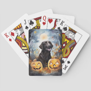 Jeu De Cartes Halloween Nouvelle-Écosse avec la peur Citrouille