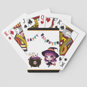 Jeu De Cartes Halloween/sorcière/automne/octobre