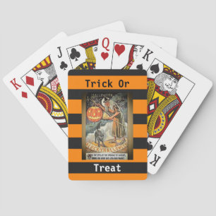 Jeu De Cartes Halloween vintage