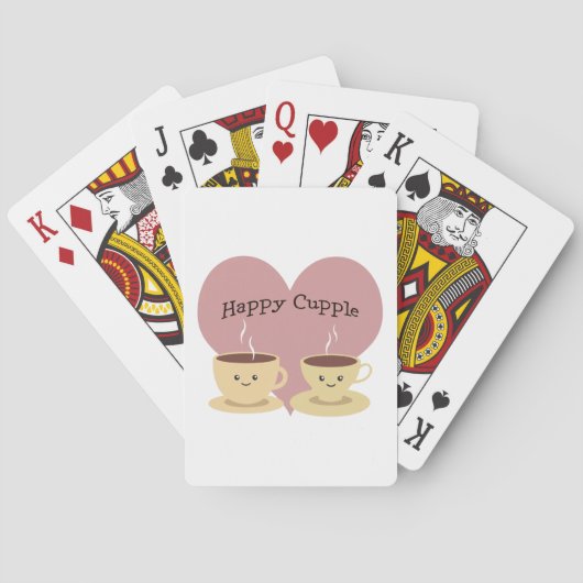 Jeu De Cartes Happy Cupple! Café mignon (dos)