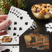 Jeu De Cartes Happy Halloween Black Cat Collection (In Situ)