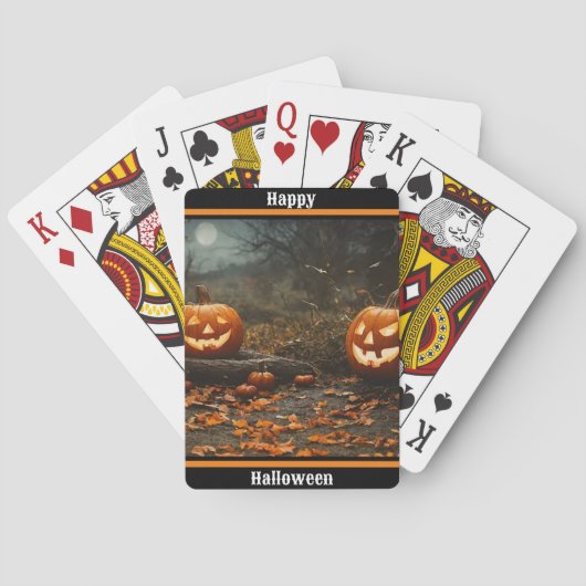 Jeu De Cartes Happy Halloween Night Collection (dos)