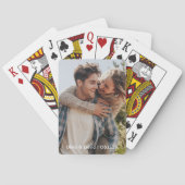 Jeu De Cartes Happy Wedding Couple Photo (dos)