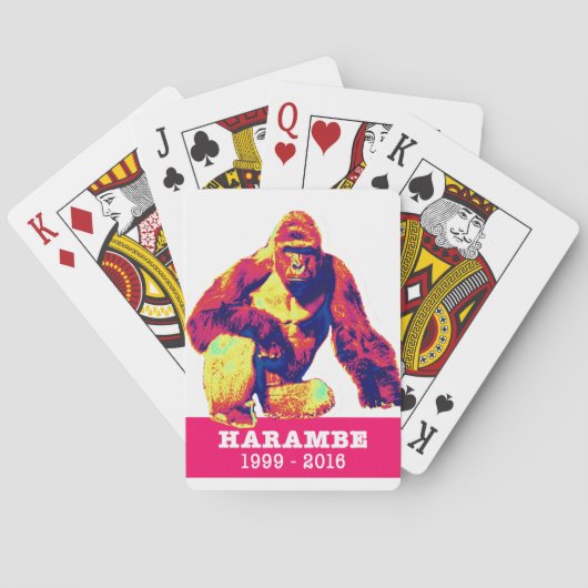 Jeu De Cartes Harambe Jouer aux cartes (dos)