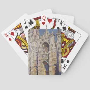 Jeu De Cartes Harmonie dans Blau und Gold Claude Monet