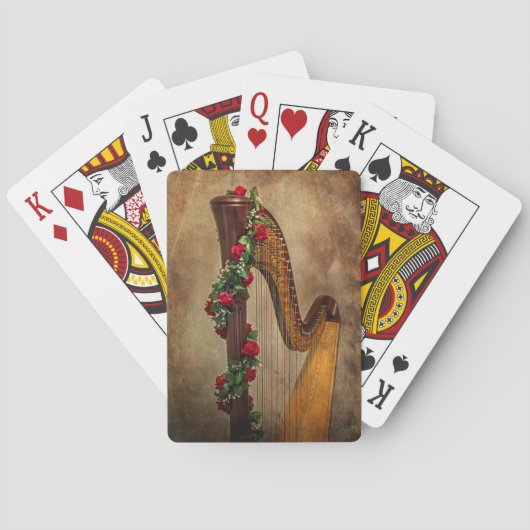 Jeu De Cartes Harp playing cards (dos)