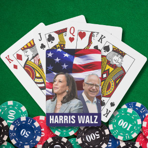 Jeu De Cartes Harris Waltz 2024 - Kamala Harris Tim Waltz
