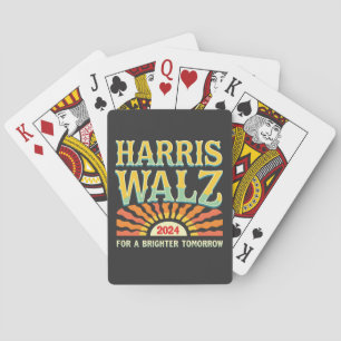Jeu De Cartes Harris Waltz pour un avenir meilleur Kamala Harris