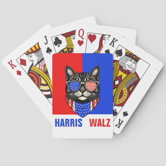 Jeu De Cartes Harris Walz 2024 Évidemment (dos)