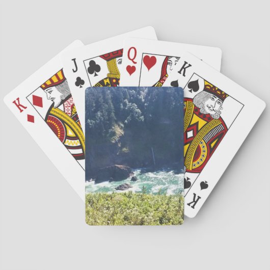 Jeu De Cartes Hart's Cove, côte de l'Oregon (dos)