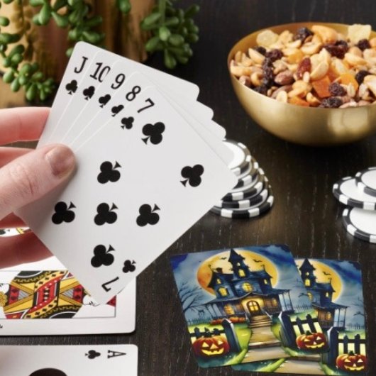 Jeu De Cartes Haunted Hollow & Moon