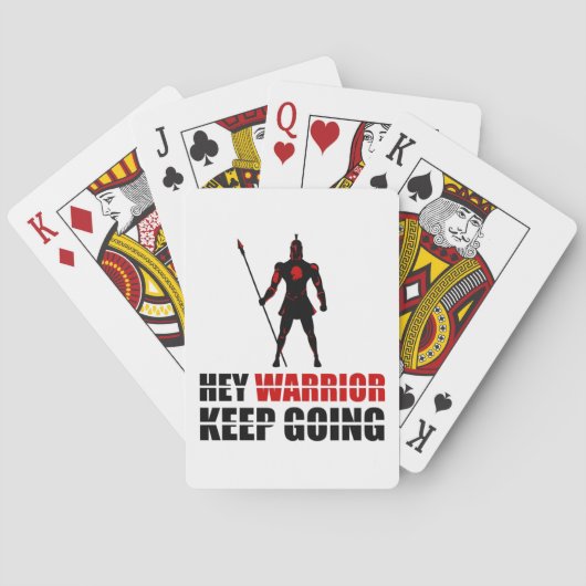 Jeu De Cartes Hé guerrier continue (dos)