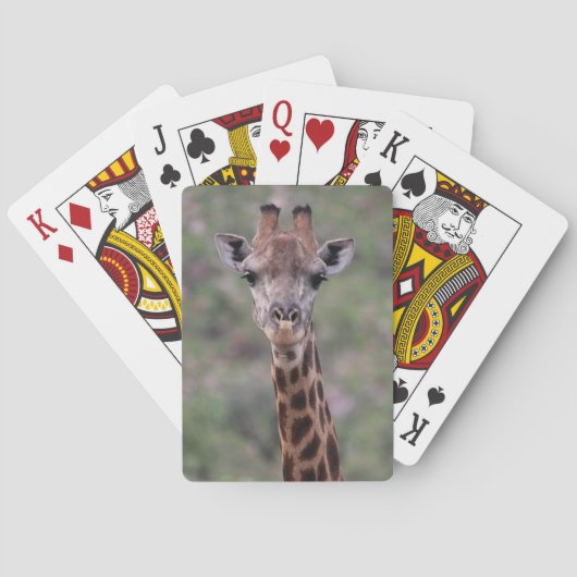 Jeu De Cartes Headshot de girafe (dos)