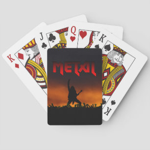 Jeu De Cartes Heavy Metal Playing Cards