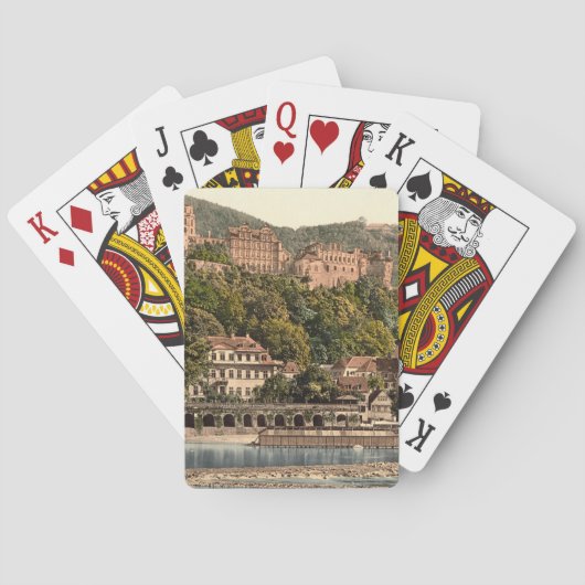 Jeu De Cartes Heidelberg II, Bade-Wurtemberg, Allemagne (dos)