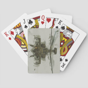 Jeu De Cartes Hélicoptère d'attaque Apache