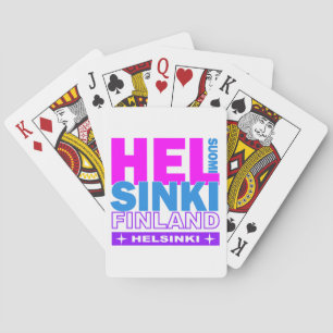 Jeu De Cartes HELSINKI Finlande jouer aux cartes