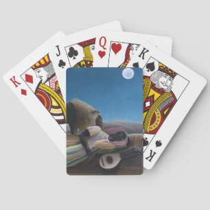 Jeu De Cartes Henri Rousseau - La Bohémienne endormie