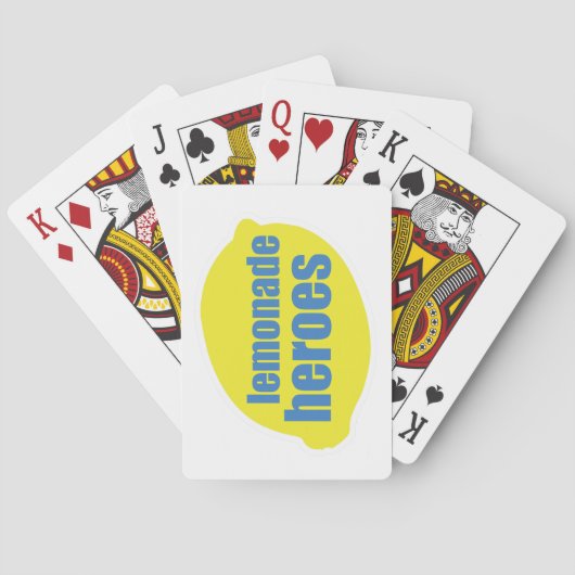 Jeu De Cartes Heroes Lemonade Jouer des cartes (dos)