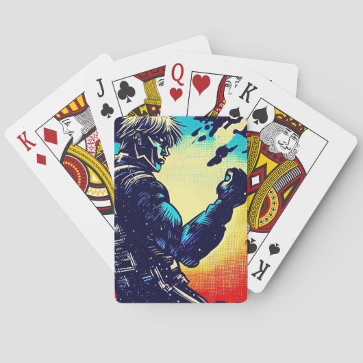 Jeu De Cartes Héros de l'Anime SF - Coupe de bois (2) (dos)