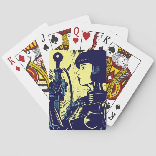 Jeu De Cartes Héros de l'Anime SF - Coupe de bois (3) (dos)