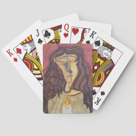 Jeu De Cartes Hestia, déesse du coeur (dos)