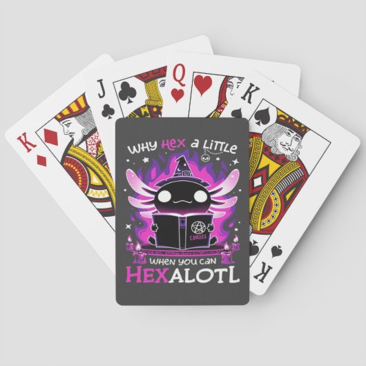 Jeu De Cartes Heure de Sortie Axolotl - Salamandre (dos)
