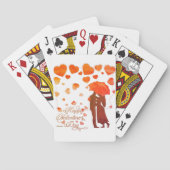 Jeu De Cartes HEUREUSE SAINTE-VALENTIN journée des valentines ro (dos)