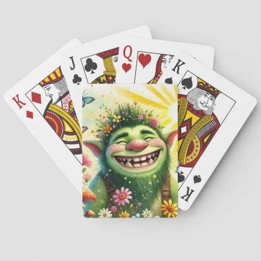 Jeu De Cartes heureux Goblin Boy Smiling (dos)
