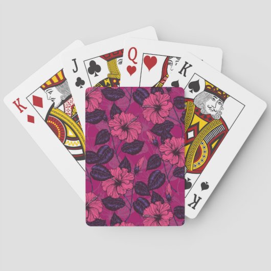 Jeu De Cartes Hibiscus (dos)