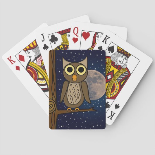 Jeu De Cartes Hibou (dos)