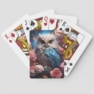 Jeu De Cartes Hibou et Roses