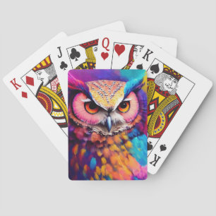 Jeu De Cartes Hibou Oiseau découverte d'animaux Aventure Nature 