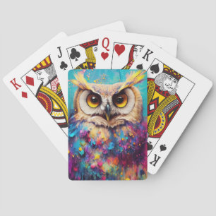 Jeu De Cartes Hibou Oiseau découverte d'animaux Aventure Nature 