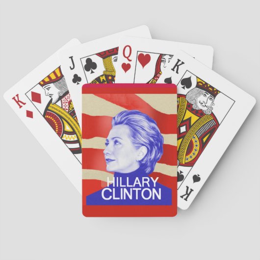 JEU DE CARTES HILLARY (dos)