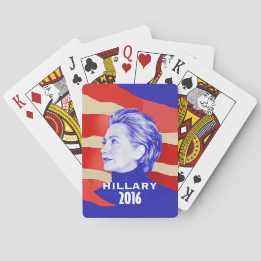 JEU DE CARTES HILLARY (dos)