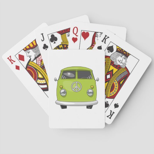 Jeu De Cartes Hippie Van 1960 (dos)