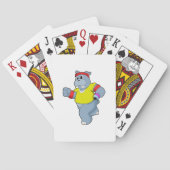 Jeu De Cartes Hippo à l'exécution (dos)