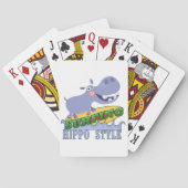 Jeu De Cartes Hippopotame de surfer (dos)