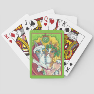 JEU DE CARTES HISS N'FITZ PÈRE NOËL CLAWS, NOËL JOUER CARTES