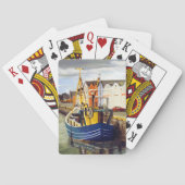 Jeu De Cartes Historique Galway Irlande à Blues Greens Reds (dos)