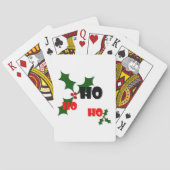 Jeu De Cartes Ho Ho Ho Mistletoe Lecture Cartes (dos)
