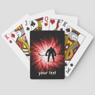 Jeu De Cartes Hockey rouge