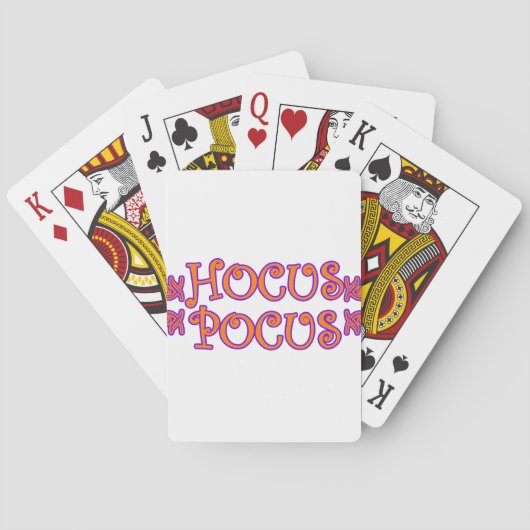Jeu De Cartes Hocus Pocus (dos)
