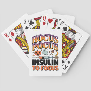 Jeu De Cartes Hocus Pocus J'ai besoin d'insuline pour cibler le