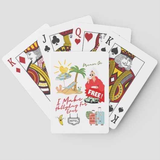 Jeu De Cartes Hollyday (dos)