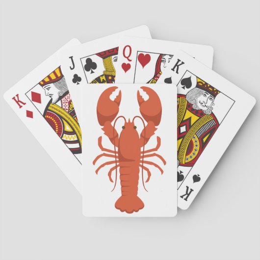 Jeu De Cartes Homard du Maine (dos)