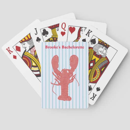 Jeu De Cartes Homard du Maine (dos)
