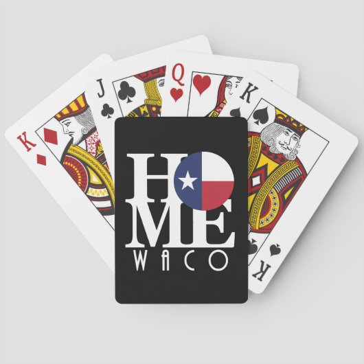 Jeu De Cartes HOME Waco Texas (dos)